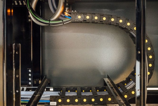 A TTI conta com sistemas de esteiras porta cabos montadas da LAPP para o desenvolvimento do pullCUBE A TTI conta com sistemas de esteiras porta cabos montadas da LAPP para o desenvolvimento do pullCUBE